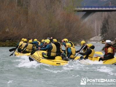 Rafting río Ara; tiendas de senderismo en madrid; batuecas sierra de francia